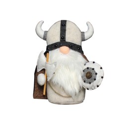 Faruxue Viking Handmade Plush Gnomes - Faceless Gnome Plush Doll Knight Dwarf Viking Gladiator Figurine Table Ornaments Holiday Home Decoration