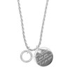 Delight Jewelry Silvertone Wife Eternity Circle I Knew You, I
