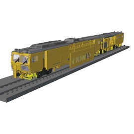 GreenMax N Gauge Multiple Titamper 09-16 (Genuine Plasser & Toyler) Display Kit HO-001 Multicolor