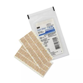 3M Steri-Strip Blend Tone Skin Closure Strip, 1/2" x 4" Tan - Each