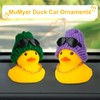 MuMyer Car Rubber Duck,Yellow Duck Car Dashboard Decorations Accessories with