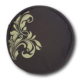 La Tortilla Oven El único tortillero térmico que mantiene tus tortillas calientes por más de 1 hora.(Café con flor) Ideal para tortillas de maíz, tortillas de harina o pan árabe. El único y ORIGINAL.…Tortillero Térmico