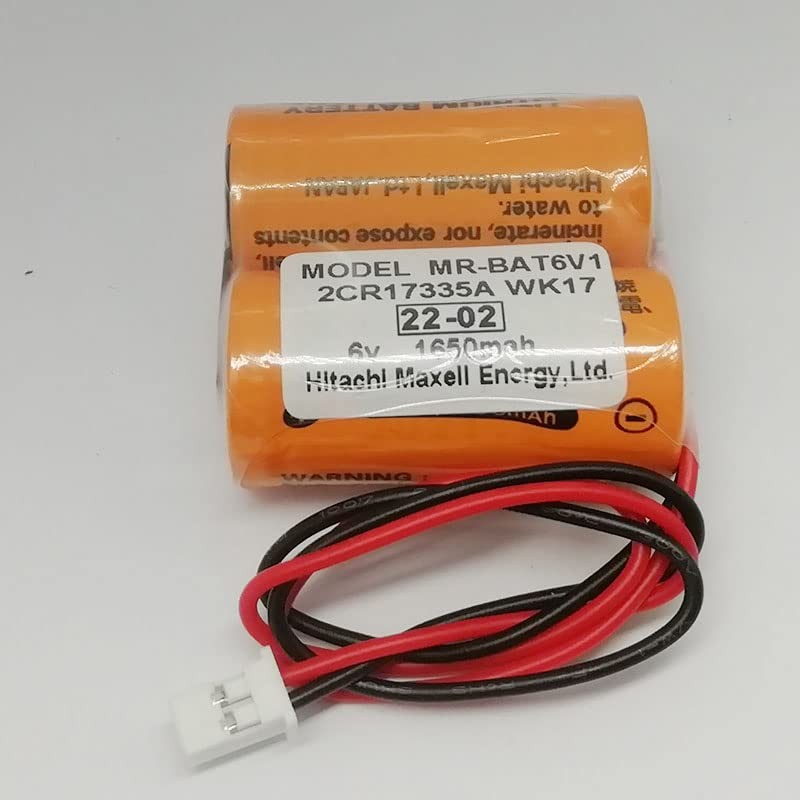 (5-Pieces) MR-BAT6V1 2CR17335A WK17 6V 1650mAh Lithium Battery for M80