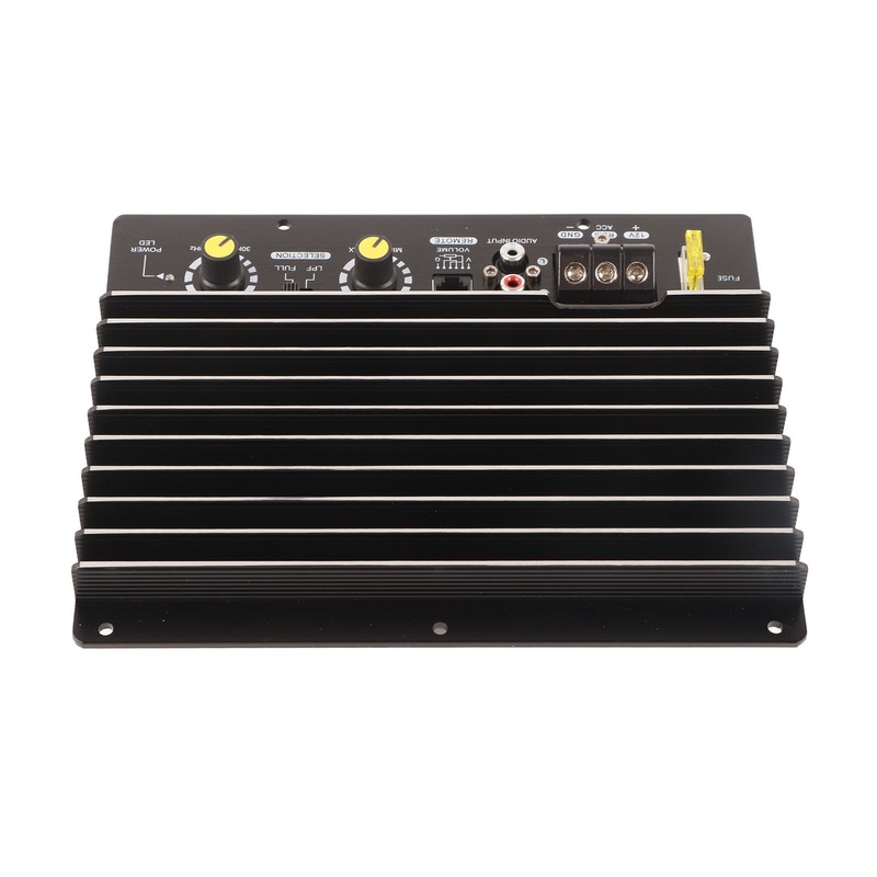 Car Amplifier Board 1000W High Power Aluminum Alloy Bass Subwoofer