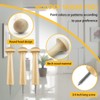 Sfcddtlg 36PCS Wooden Shaker Peg Wood Screw-2.95 Inch on Shaker