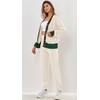 ETCYY NEW Women's 2 Piece Outfit Lounge Set Trendy Cardigan