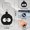 Soft Silicone AirTag Key Ring Case - Anti-Lost Protector