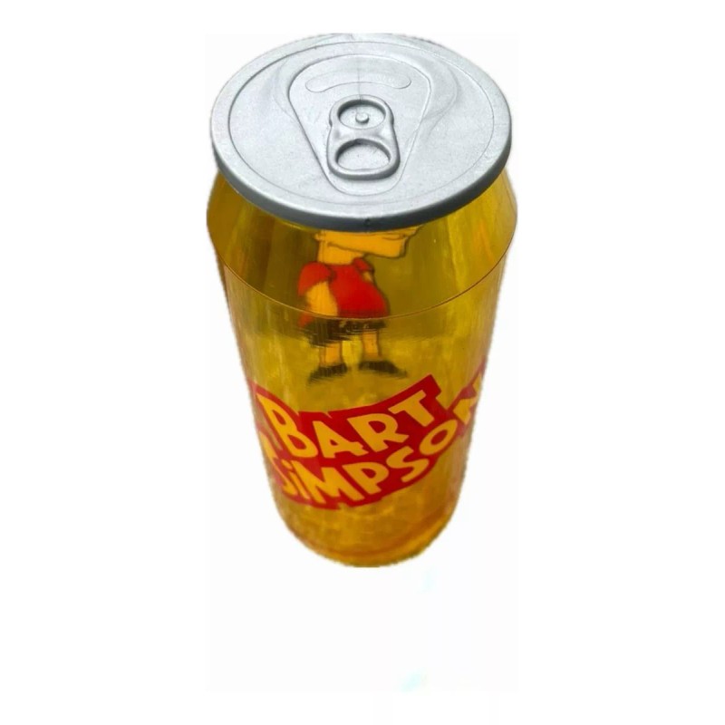 Vaso 10 Vaso Bart Simpson Cilindro En Forma De Lata