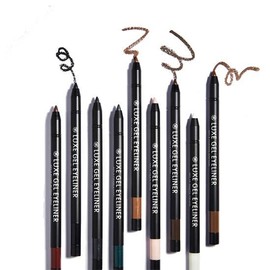 Lire [Trial Special/GS No. 1] Rire Lux Gel Waterproof Pencil Eyeliner 3-Piece Set - Gel_Teal Pink/+Rich Brown/+Deep Khaki / [체험특가/GS1위] 3종세트 리르 룩스 젤 워터프루프 펜슬 아이라이너 - 젤_티얼핑크/+리치브라운/+딥카키