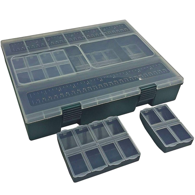 KingCarp - Fishing System Tackle Box 10 Sectioned Specialist Terminal