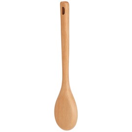 IBILI CUCHARA Redonda Madera 30 cm, Stainless Steel, braun, 30 x 7 x 3 cm