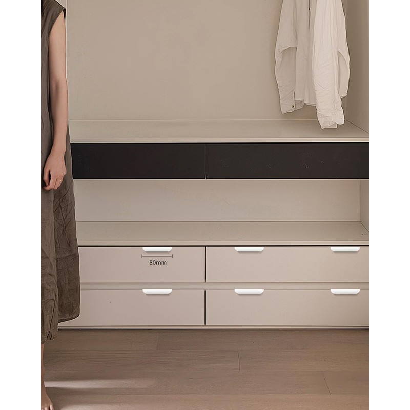 BaiNong 5 Pack 3 inch self Adhesive Cabinet pulls Adhesive