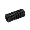 Rubber Cross-ribbed Kickstarter and Foot Gear Lever Black - for