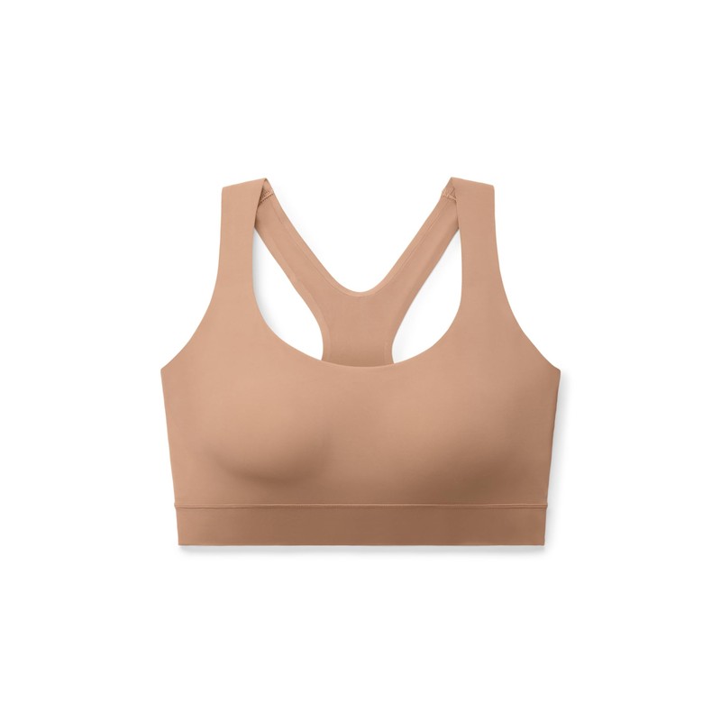 True & Co Body Low-Impact Bra Bronzed