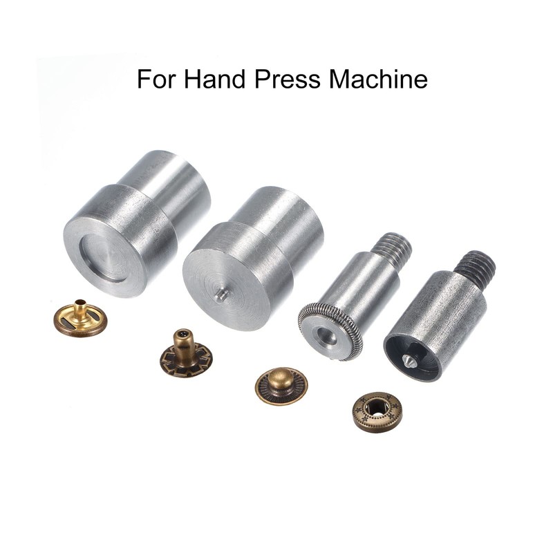 sourcing map 12 mm Press Studs Button Shape for Hand