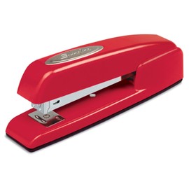 Swingline Staplers, 747, Business, Manual, 25 Sheet Capacity, Desktop, Rio Red, Case of 6