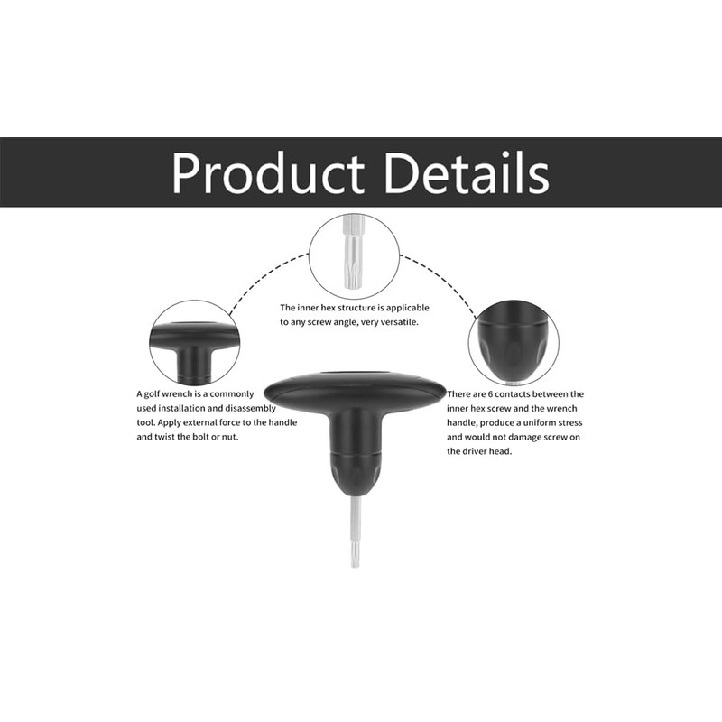 Wrench Tool, Golf Torque Adjustment Wrench,Replace Adjustment Torque Wrench Tool