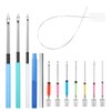 AOZUO 13 Piece Punch Needle Set, 10 Sizes Punch Needle