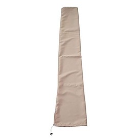 Protective Cover for Parasol up to 3 m, Cover with Drawstring, Cream