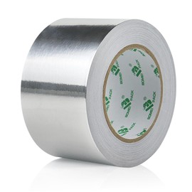 Aluminum Foil Tape, Multi-Purpose Aluminum Tape, Perfect for Sealing & Patching Pipe and Metal Repair, 1 Roll 2.96Inch x 32.8 Yards Per Roll,BOMEI PACK