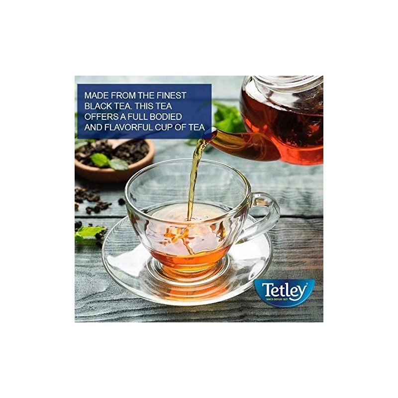 Tetley British Blend Tea 80 Bags (Pack of 6)