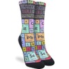 Good Luck Sock Women's Periodic Table Of Elements Socks, Shoe