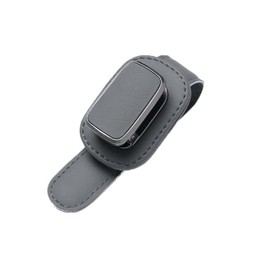 zaoalife Car Interior Visor Leather Sunglasses Clip, One-Hand Operation, Universal Eyeglass Holder for Sun Visor