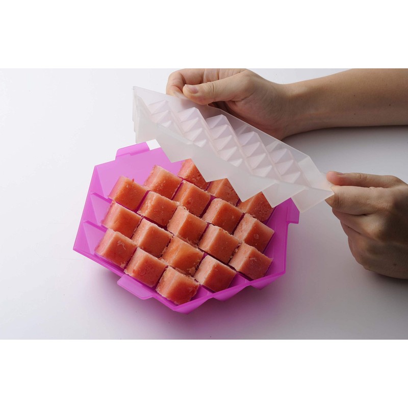 Le Quest 68030 Ice Cube, Rose, W 8.6 x D