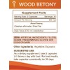 Secrets of the Tribe Wood Betony 60 Capsules, 800 mg,