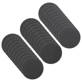 CoCud Hook & Loop Sanding Disc, 3" Dia 150/240/400 Assorted Grit, No Hole Wet Dry Orbital Sandpaper Silicon Carbide - (Applications: for Wood or Metal Polishing), 30-Pieces