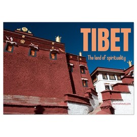 Tibet The land of spirituality (Monthly Wall Calendar 2026 16.5" x 23.4" (open)), CALVENDO 14 Month Calendar