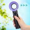 Wisoqu Portable Handheld Fan, Portable Mini USB Rechargeable Bladeless Fan,