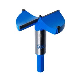 Qjaiune 2-3/8 Inch / 60mm Forstner Drill Bit, 2.375 Inch Boring Bit Cutter Tungsten Carbide Wood Hole Saw Auger Opener, Woodworking Hole Opener Hinge Hole Cutter for Wood, Plastic, Plywood