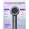 NUTROMO Hair Dryer with Carry Case, 3 Min Fast Drying-160000