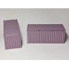 typrhonda (2) - HO Scale 20' Ft Shipping Container -