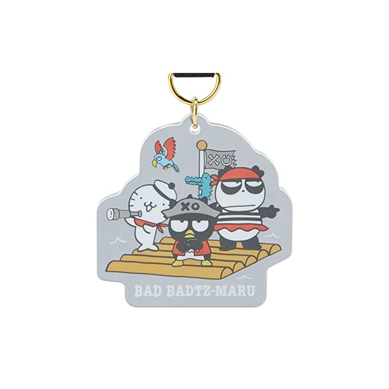 Sanrio 926833 Bad Batsumaru Key Holder, Squid (Treure Hunting)