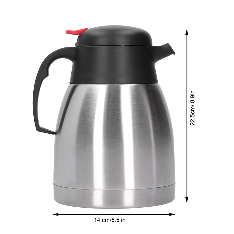 Large Capacity Thermal Jug 304 Stainless Steel Vacuum Insulation Kettle
