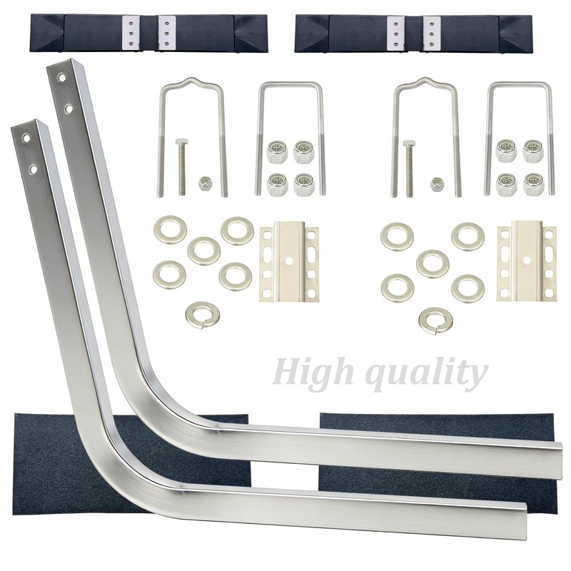 FINALAWOLF Boat Trailer Guide,Replaceable Boat Trailer Guide,20-inch Aluminum Square Tube