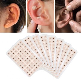 600P Ear Acupressure Patches for Acupoint Massage & Auricular Therapy Patch 7ea