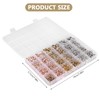 1500Pcs Crystal Beads for Bracelet Making kit 8 Styles for