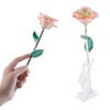 Long Stem Dipped 24k Gold Rose in Gift Box with