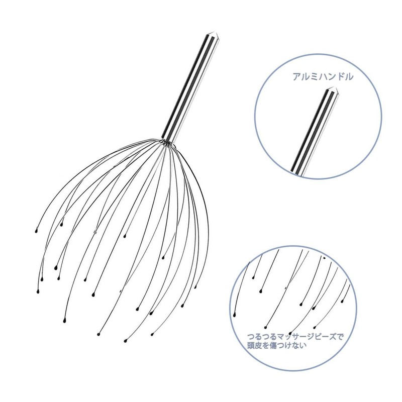 HUIKKJP Scalp Massage, Promotes Blood Circulation, Reduces Fatigue, 20 Fingers,