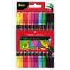 FABER-CASTELL 205098 Felt Tip Pen Set, Pastel and Neon, 20