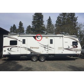 DUTCHMEN SET OF DUTCHMEN 2013 DENALI DECALS 25"x15" RV TOP SIDE BULLET STRIPES SWOOSH LR