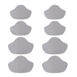 Marnunu Shoe Heel Repair Kit, 4 Pairs, Gray, Unisex