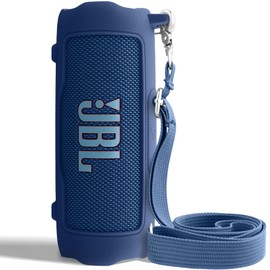 Baval Silicone Case Compatible with JBL Flip 7/Flip 6 Portable Bluetooth Speaker(Blue Cover)