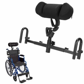 QCSJHJX Universal Adjustable Headrest,Wheelchair Headrest Backrest, Neck Pillow, for Kids, Teens and Young Adults Universal Wheelchair Accessories (25mm)