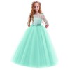 Pageant Princess Dress for Girl,Baby Toddler Kids Flower Maxi Dress