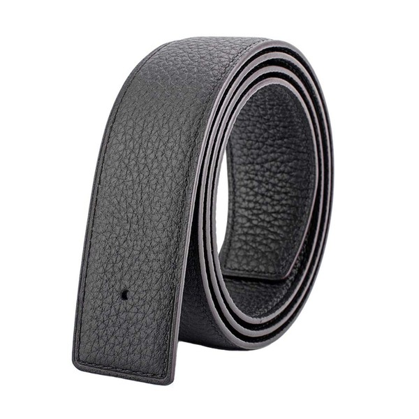 Vatee's Reversible Genuine Leather Belt Without Buckle for Men Replacement