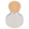 Wooden Coffee Tamper Food Grade Rustproof Easy To Clean Heavy